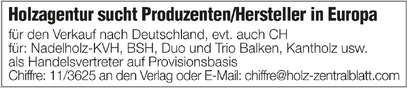 Stellenangebot