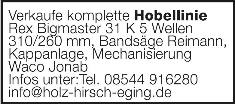 Technisches – Verkäufe