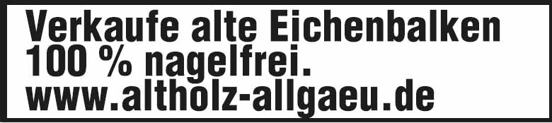Holzangebot